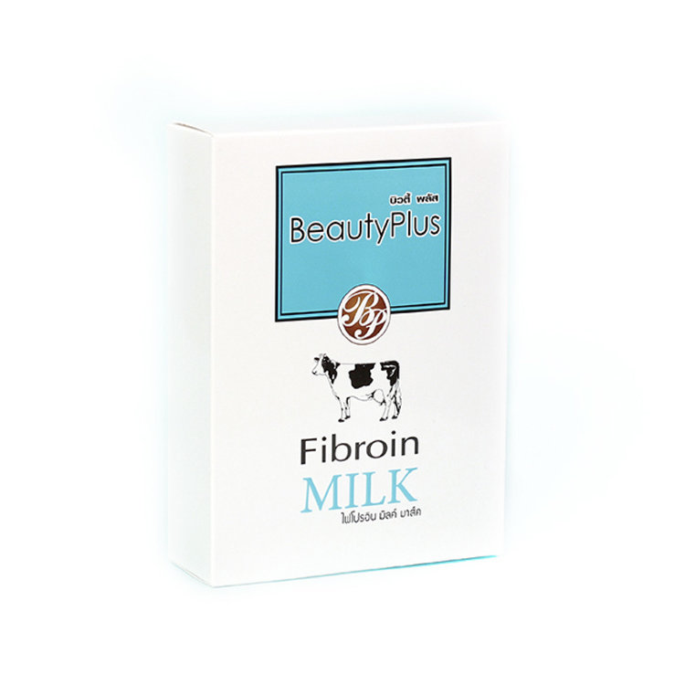 Фиброиновая маска для лица с гидролизатом молока