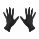 Перчатки нитриловые Черный L 100 шт/уп, 1-touch