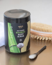 Скраб для тела Бамбук (на солевой основе) 1 кг, СПА№1 спа номер 1