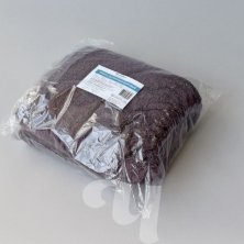 Чехол на резинке с застежками махровый, цвет Шоколад (р-р 210х90) Чистовье 