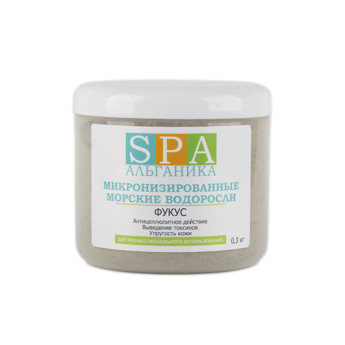 Микронизированный Фукус для обертываний SPA Альганика, 300 гр для SPA