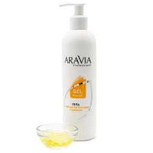 Гель для обработки кожи перед депиляцией с экстрактами алоэ вера и ромашки, &quot;ARAVIA Professional&quot;, 300 мл.