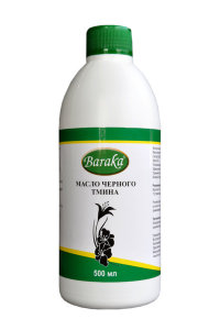 Масло черного тмина индийские семена (пластик) Baraka, 500 мл.