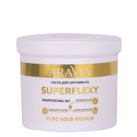 Паста для шугаринга SUPERFLEXY PURE GOLD, ARAVIA Professional, 750 г