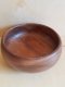 Чаша для скраба из дерева Акация диаметр 25, высота 10 см