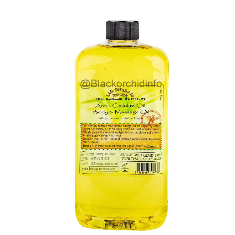 Lemongrass House масло для массажа «Антицеллюлитное», 1000 мл