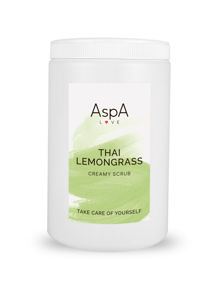 Скраб кремовый для тела Тайский Лемонграсс AspA Love, 1000 гр