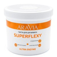 Паста для шугаринга SUPERFLEXY Ultra Enzyme, "ARAVIA Professional", 750 г.